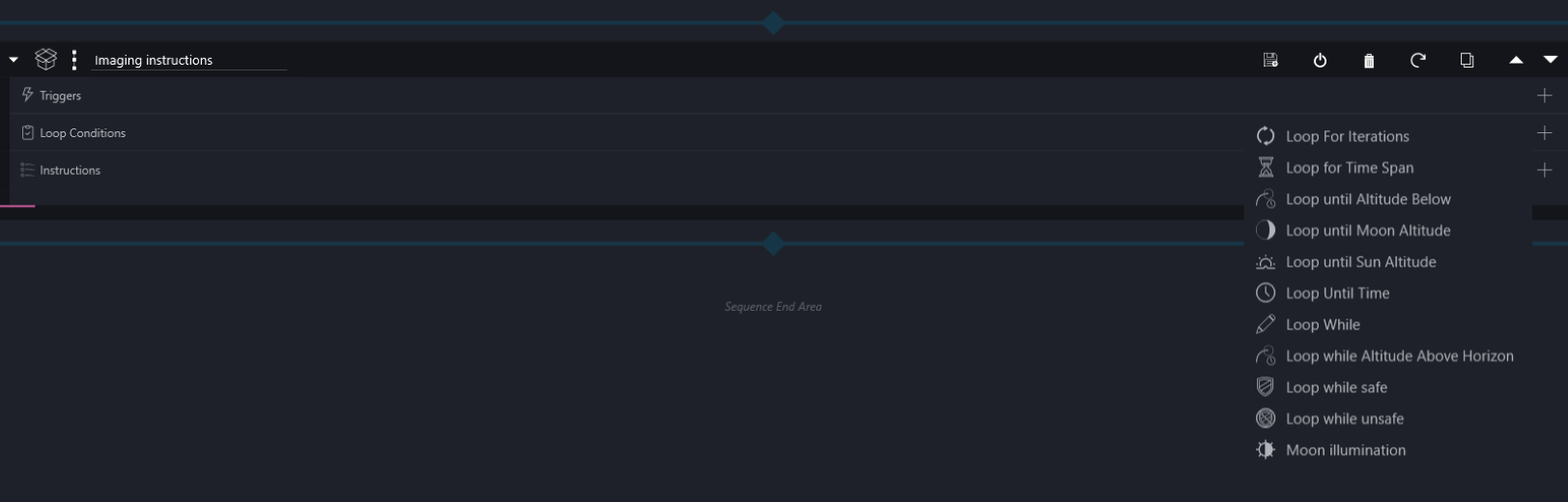 Add Loop Conditions