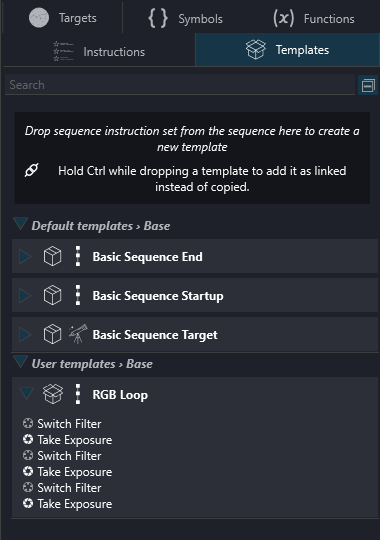 User Templates