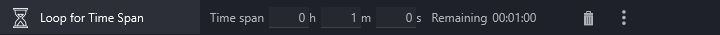 Loop For Time Span