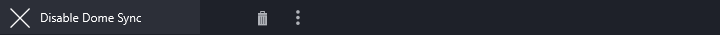 Disable Dome Sync
