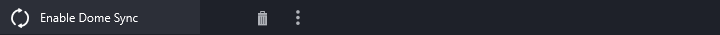 Enable Dome Sync