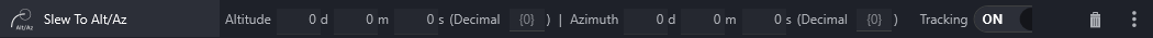 Slew To Alt/Az