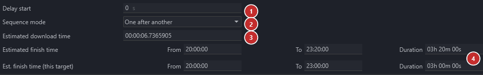 Target General Options