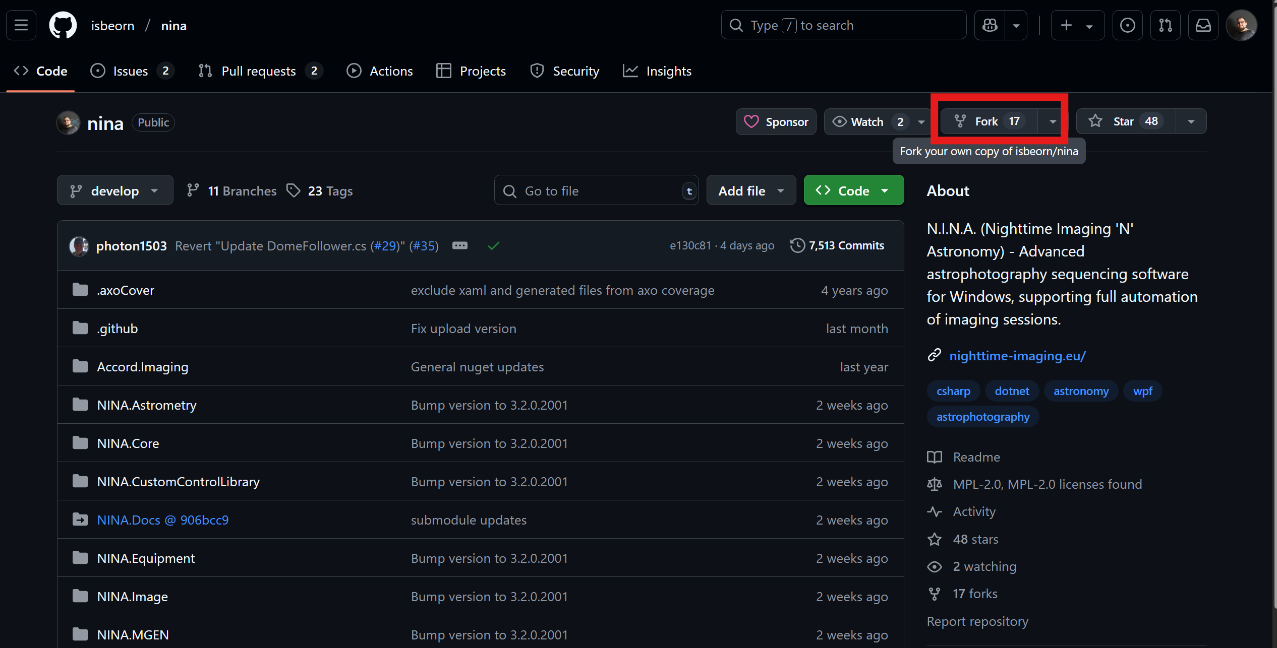 Fork this repository