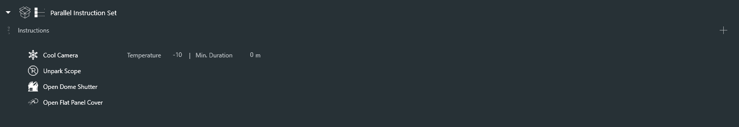 Parallel Instruction Set