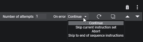 Instruction Settings