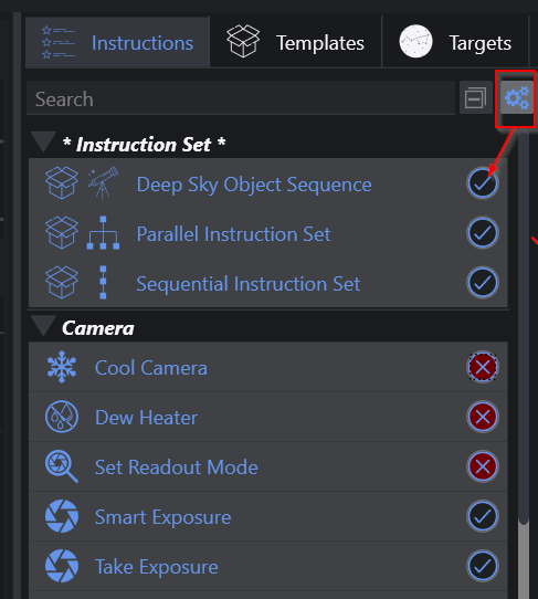 Disable instruction in sidebar